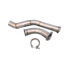 3" Downpipe For 83-88 Toyota Truck Hilux Swap 1JZ-GTE VVTI Stock Turbo 1JZGTE