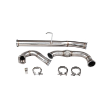 Stainless Turbo Downpipe For Land Rover Defender Stock 2.5L 