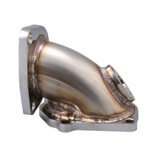 O2 housing Stainless Turbo Elbow pipe for 86-92 Supra 7MGTE 