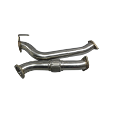 3" Stainless Turboback Downpipe O2 Housing For 09-12 Hyundai Genesis Coupe GC