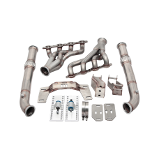 LS1 Engine T56 Trans Mount Headers Kit for 04-13 BMW E90/E92 LS1 Swap