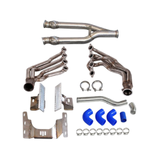 LS1 T56 Engine Transmission Mounts Headers Exhaust Radiator Pipe For BMW E36 LS Swap