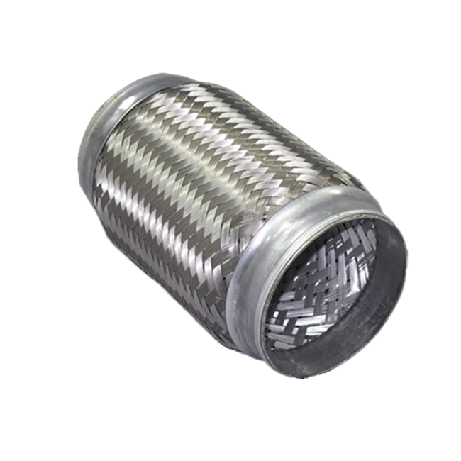 Double Braided Heavy Duty Stainless Steel Muffler Flex Pipe 4" X 8"