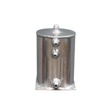 Aluminum Fuel Surge Tank 5" Round x7" H Works For Many Applications