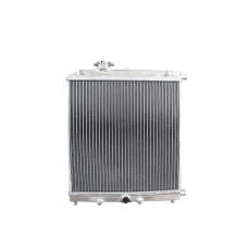 Aluminum Heat Exchanger For Air to Water Intercooler Applications, Core: 14"x14"x1.65"