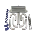 31x12x4 inch Universal Intercooler + 3" Piping Kit for Camaro F150 Mustang 31x12x4 inch Universal Intercooler + 3" Piping Kit for Camaro F150 Mustang