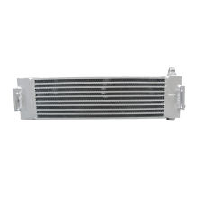 22x5.5x2.5 Aluminum Universal Oil Cooler Radiator AN 10 For Nissan KA24DE Infiniti G35