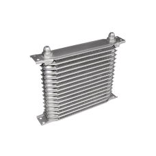 Aluminum Oil Cooler Radiator 9.5" Core 16 Row AN8 Fitting Hi Performance