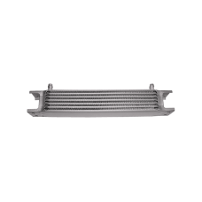 Aluminum Oil Cooler Radiator 11" Core, 7 Row , 3/8" Inlet, Hi Performance