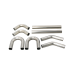 Universal Stainless Piping Kit 2.5" 8 pcs Exhaust Straight 45 90 U Pipe Universal Stainless Piping Kit 2.5" 8 pcs Exhaust Straight 45 90 U Pipe