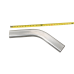 2.5" Oval 45 Degree 304 Stainless Steel Pipe Tube 16 Gauge Mandrel Bend 2.5" Oval 45 Degree 304 Stainless Steel Pipe Tube 16 Gauge Mandrel Bend