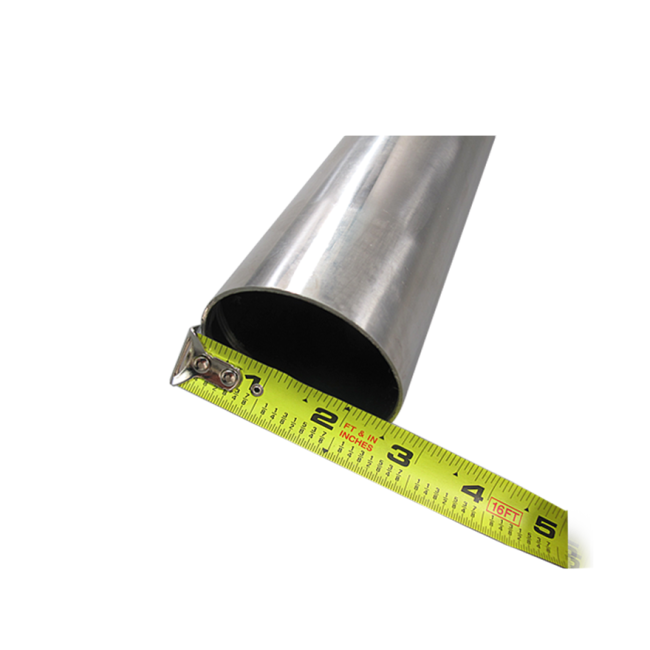 2.5" Straight 304 Stainless Steel Exhaust Downpipe Manifold Pipe