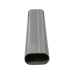 CXRacing 2.5" Oval Straight Stainless Steel Pipe Tubing With Round Coverter-779688