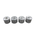 Universal Aluminum Weld Bung Intercooler Radiator Bracket Mount 4pc Universal Aluminum Weld Bung Intercooler Radiator Bracket Mount 4pc