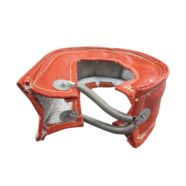 RED T25 T28 GT25 GT28 T3 Turbo Heat Shield Blanket w/ Springs