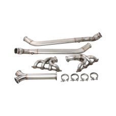 High Performance Headers Oval Exhaust Kit For BMW E30 LS1 Engine 