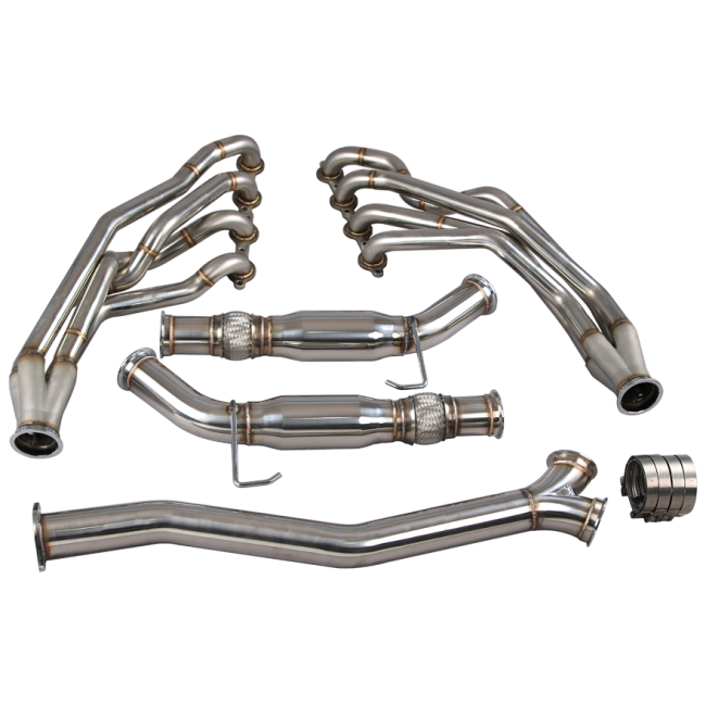 New Version Headers + Y Exhaust Pipes For 240SX S13/S14 LS1 LS Engine