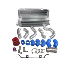 Intercooler + Piping Pipe Tube + Turbo Intake Kit For 98-05 Lexus IS300 2JZ-GTE Upgrade Single Top Mount Turbo  