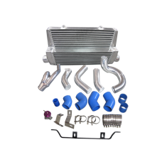 Intercooler + Piping Pipe Tube Kit For 98-05 Lexus IS300 2JZ-GTE Swap with Factory Twin Turbo