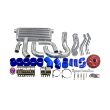 Intercooler Pipe Tube Kit Turbo Intake Radiator Piping For SC300 2JZ 2JZGTE Single Turbo