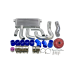 Single Turbo Intercooler Manifold Downpipe Kit For SC300 2JZ-GTE Swap 2JZGTE