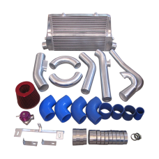 Intercooler Piping Pipe Tube Turbo Intake Kit For 83-88 Toyota Truck Hilux 2JZ-GTE Twin 2JZGTE