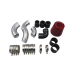 Intercooler Hard Pipe Tube Kit + Turbo Intake + Air Filter For 05-08 Audi A4 (B7) 2.0T