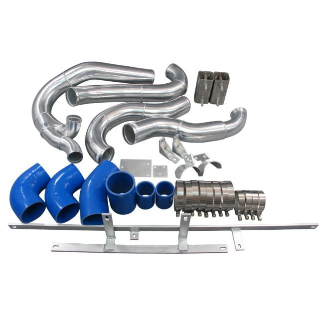 Front Mount Intercooler Kit For 94 1/2 97 Ford F250 F350 Super Duty