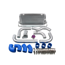 Front Mount Intercooler Pipe Tube Kit For 86-91 Mazda RX7 RX-7 FC FC3S