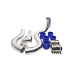 Intercooler Charge Piping Pipe Tube Kit For 03-07 Ford Super Duty 6.0L Power Stroke V8 Intercooler Charge Piping Pipe Tube Kit For 03-07 Ford Super Duty 6.0L Power Stroke V8