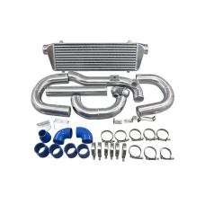 Intercooler + Piping Pipe Tube Hose Clamp + BOV Kit For 08-12 Hyundai Genesis Coupe 2.0T Turbo