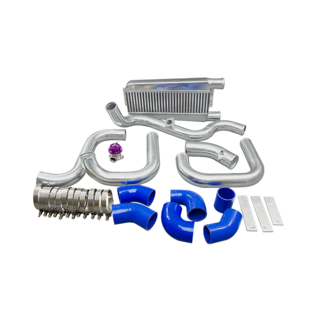 Turbo Intercooler Kit for 0408 Acura TSX K24 T04E Manifold Downpipe