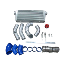 Front Mount Intercooler Piping Pipe Tube Kit 50mm BOV for S13 S14 240SX LS1 LS Turbo Swap