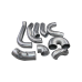 Front Mount Intercooler Piping Pipe Tube Kit For 05-14 Ford Mustang 4.6 Super Charger V3 Front Mount Intercooler Piping Pipe Tube Kit For 05-14 Ford Mustang 4.6 Super Charger V3