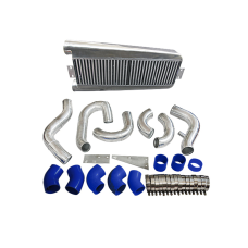 Bolt On FMIC Front Mount Intercooler Pipe Tube Kit For 87-93 Ford Mustang 5.0 Supercharge V3 Fox Body