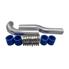 3" 3.5" Intercooler Piping Pipe Tube Kit  for 3rd Gen 02-08 Dodge Ram 5.9 Cummins 