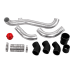 Intercooler Piping Pipe Tube BOV Kit For 82-92 Chevrole Camaro SBC Small Block Turbo