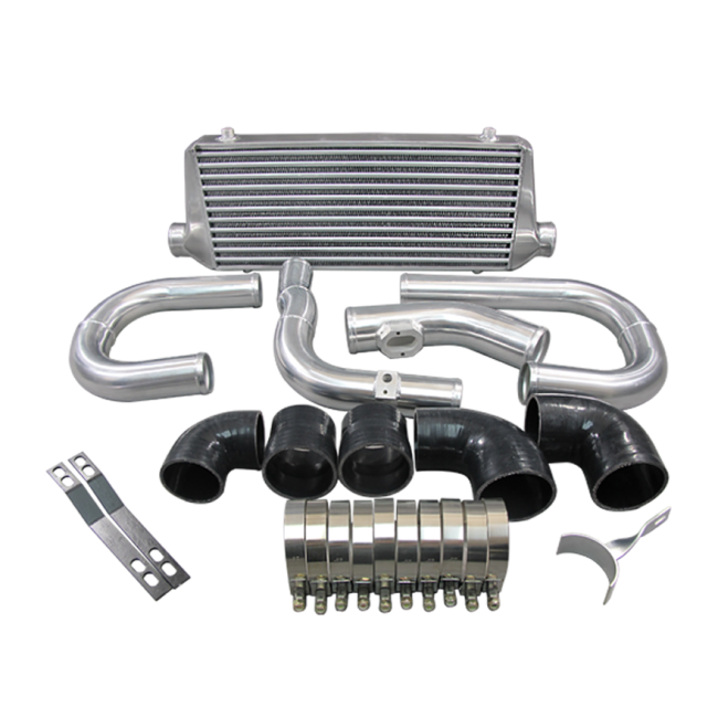 Front Mount Intercooler Pipe Tube Kit + Turbo Intake Kit For 2011