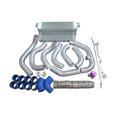 Front Mount Intercooler Piping Pipe Tube BOV Kit For 07-15 Subaru Impreza WRX Sti