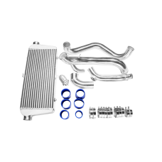 FMIC Front Mount Intercooler Pipe Tube Kit + BOV For 89-99 240SX S14 S15 SR20DET