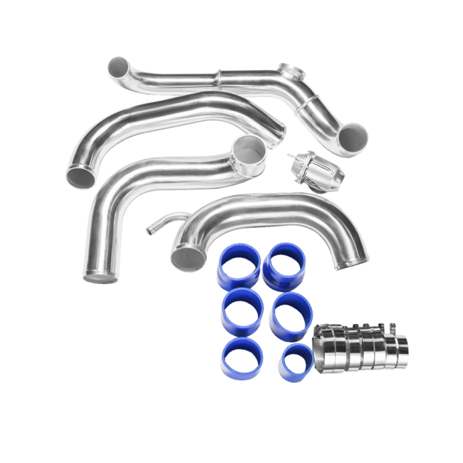 Intercooler Piping Pipe Tube Kit + HKS Style BOV For 8999 240SX S13