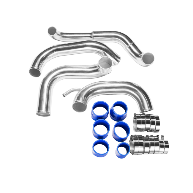 Tube & Fin FMIC Front Mount Intercooler Piping Pipe Tube Kit For