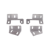 Aluminum Intercooler Mounting Bracket For 82-92 Camaro Twin Turbo SBC Engine Small Block