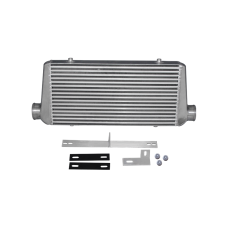 Turbo Aluminum Intercooler + Bracket For 79-93 Ford Mustang 5.0 Fox Body