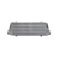 Universal Turbo Aluminum Intercooler 23.5x7x2.5 Front Mount Tube & Fin Universal Turbo Aluminum Intercooler 23.5x7x2.5 Front Mount Tube & Fin