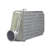 Universal Turbo Aluminum Intercooler 23.5x7x2.5 Front Mount Tube & Fin Universal Turbo Aluminum Intercooler 23.5x7x2.5 Front Mount Tube & Fin