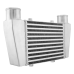 Universal Front V-Mount Aluminum Intercooler 15.25"x9.5"x3" 2.5" Inlet Outlet Universal Front V-Mount Aluminum Intercooler 15.25"x9.5"x3" 2.5" Inlet Outlet