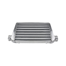 3" Inlet & Outlet Tube&Fin FMIC Aluminum Intercooler 25x11.75x3 For RX7 RX8 Mazda