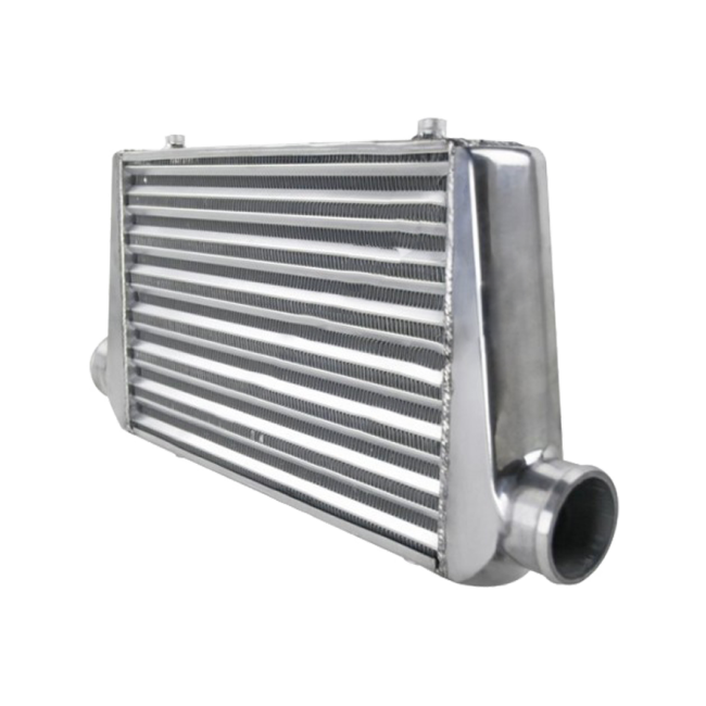 3" Inlet & Outlet Tube&Fin FMIC Intercooler 25x11.75x3 For RX7 RX8 Mazda