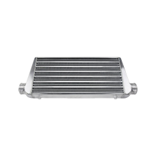 3" Inlet & Outlet 31x11.75x2.75 Tube & Fin Aluminum Intercooler For IMPREZA Nissan